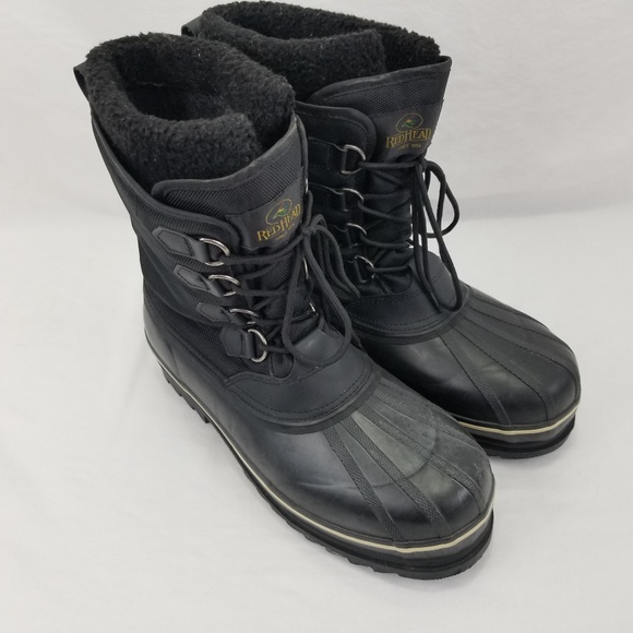 redhead rubber boots